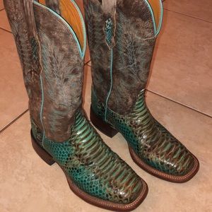 Lucchese Snake Skin Boots